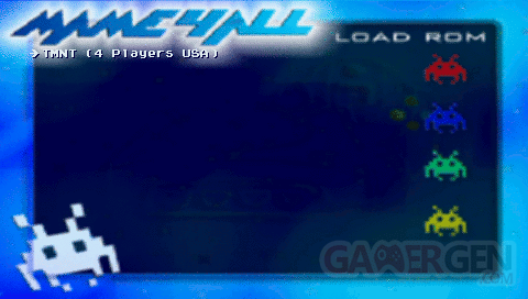 ScreenShot  PSP MAME4ALL