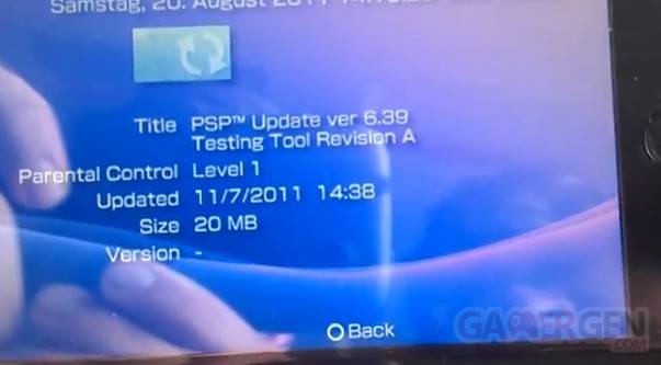 firmware 6.39 testing tool debug