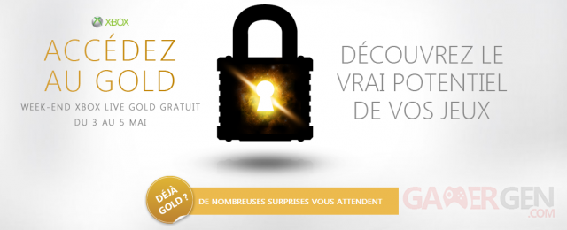 xbox acceder au gold