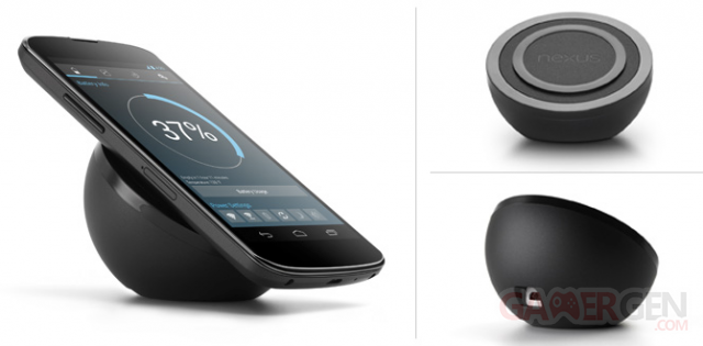 Nexus 4 chargeur sans fil orb