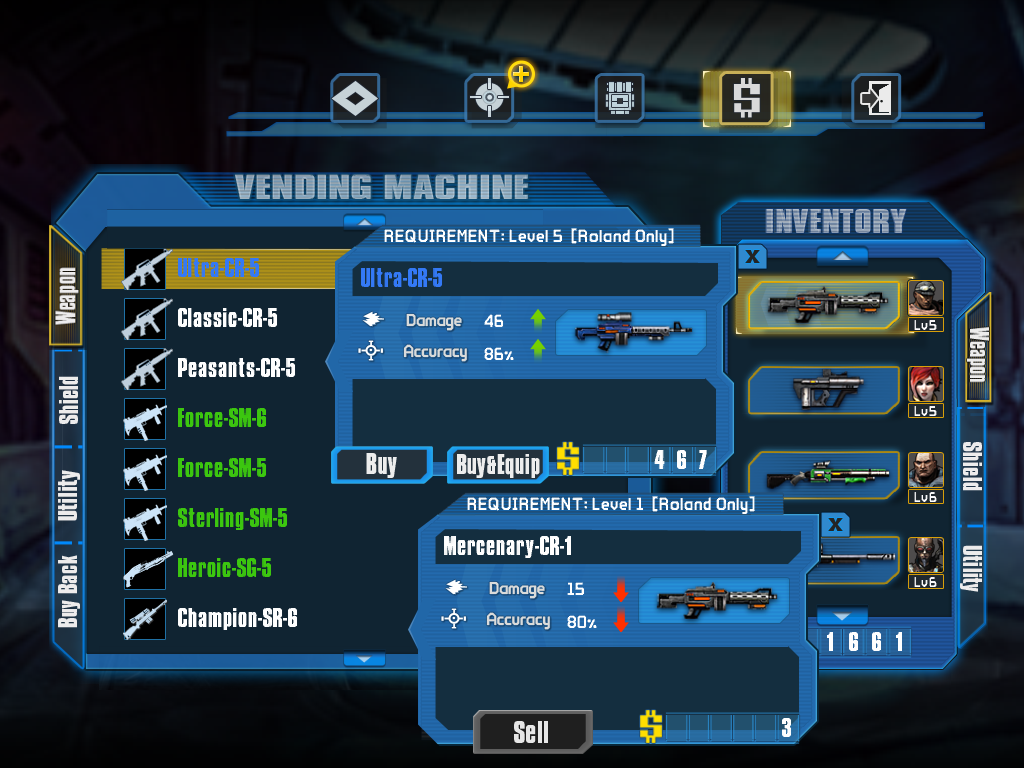 2K Games BORDERLANDS_LEGENDS_IPAD_ThousandsOfWeapons