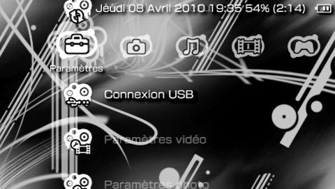 abstract black and  white MIX1