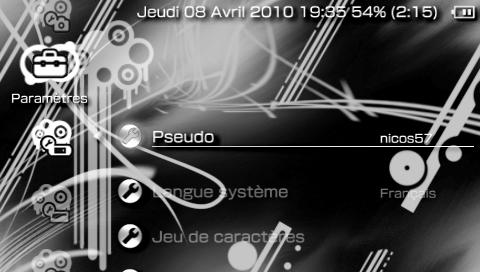 abstract black and  white MIX3