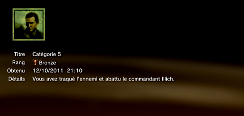 Ace Combat Assault Horizon - Trophées - MASQUES 3