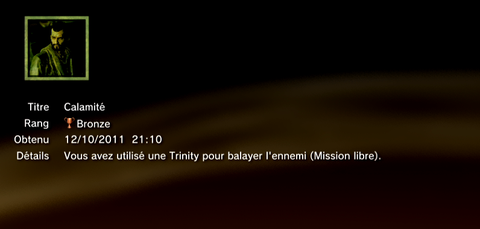 Ace Combat Assault Horizon - Trophées - MASQUES 5