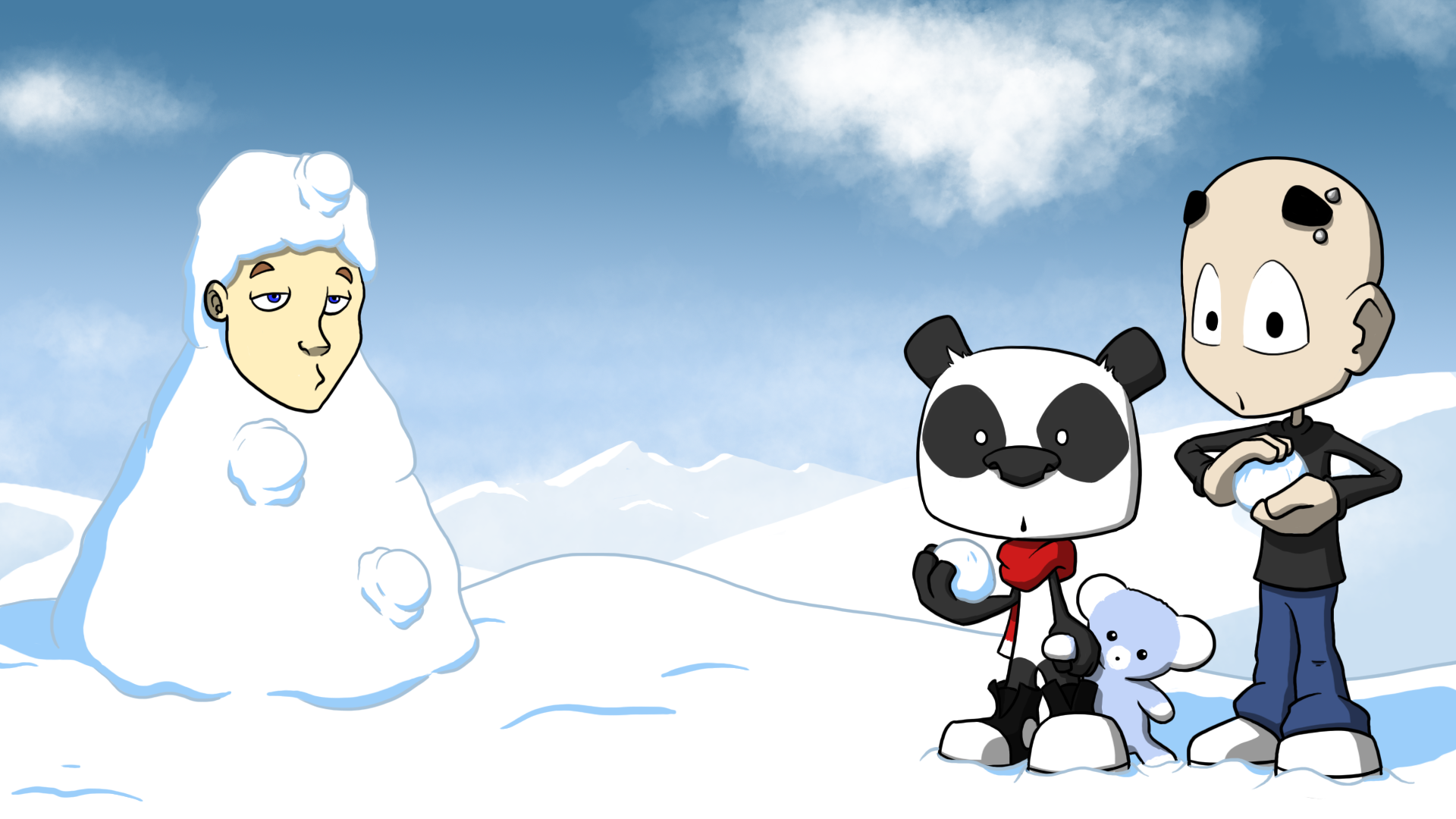actu-dessin-ps3-phenixwhite-pixelized-jejecool666-noel-neige