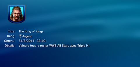 All W Stars - Trophees - ARGENT -  6