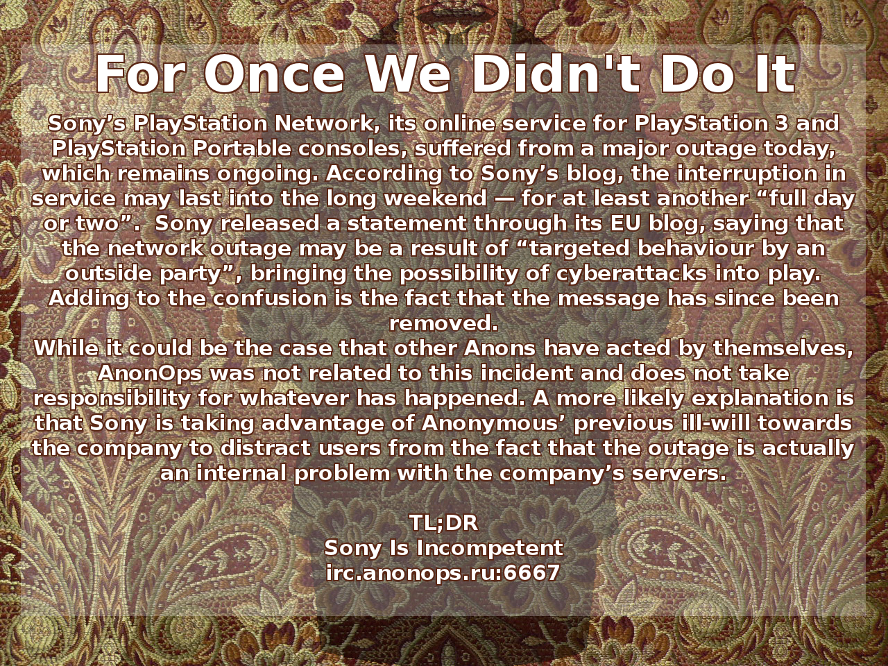 anonymous-not-us-communique-psn-hack