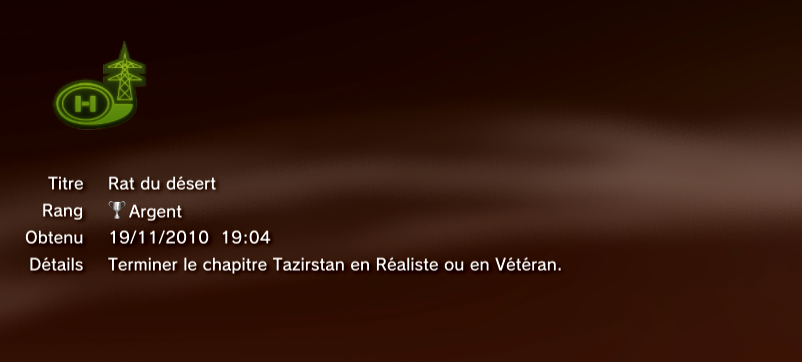 APACHE AIR ASSAULT trophees PS3 ARGENT    1