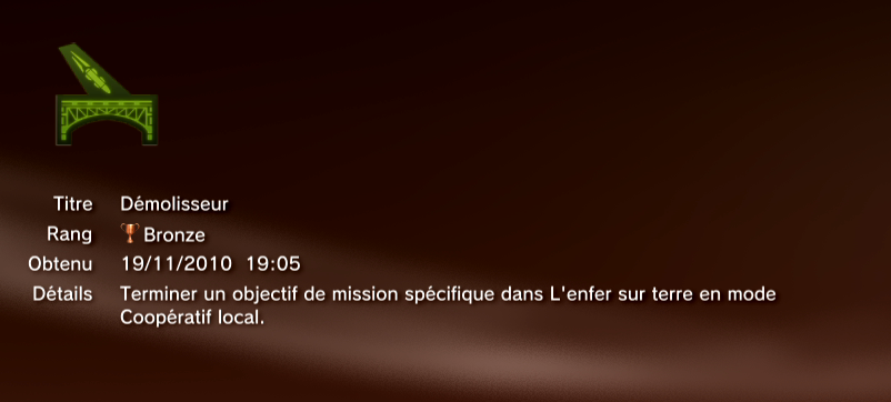 APACHE AIR ASSAULT trophees PS3 BRONZE     10