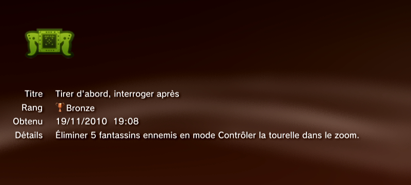APACHE AIR ASSAULT trophees PS3 BRONZE     26