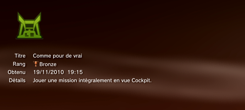 APACHE AIR ASSAULT trophees PS3 BRONZE     33