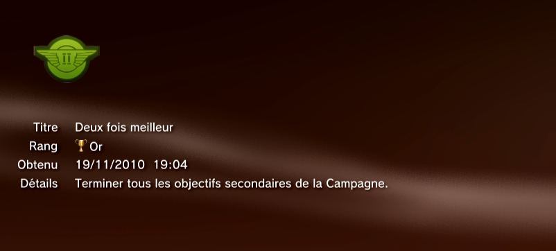 APACHE AIR ASSAULT trophees PS3 OR   3