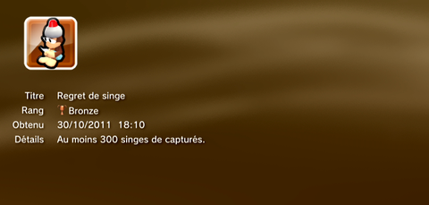 APE ESCAPE - trophées - BRONZE 2