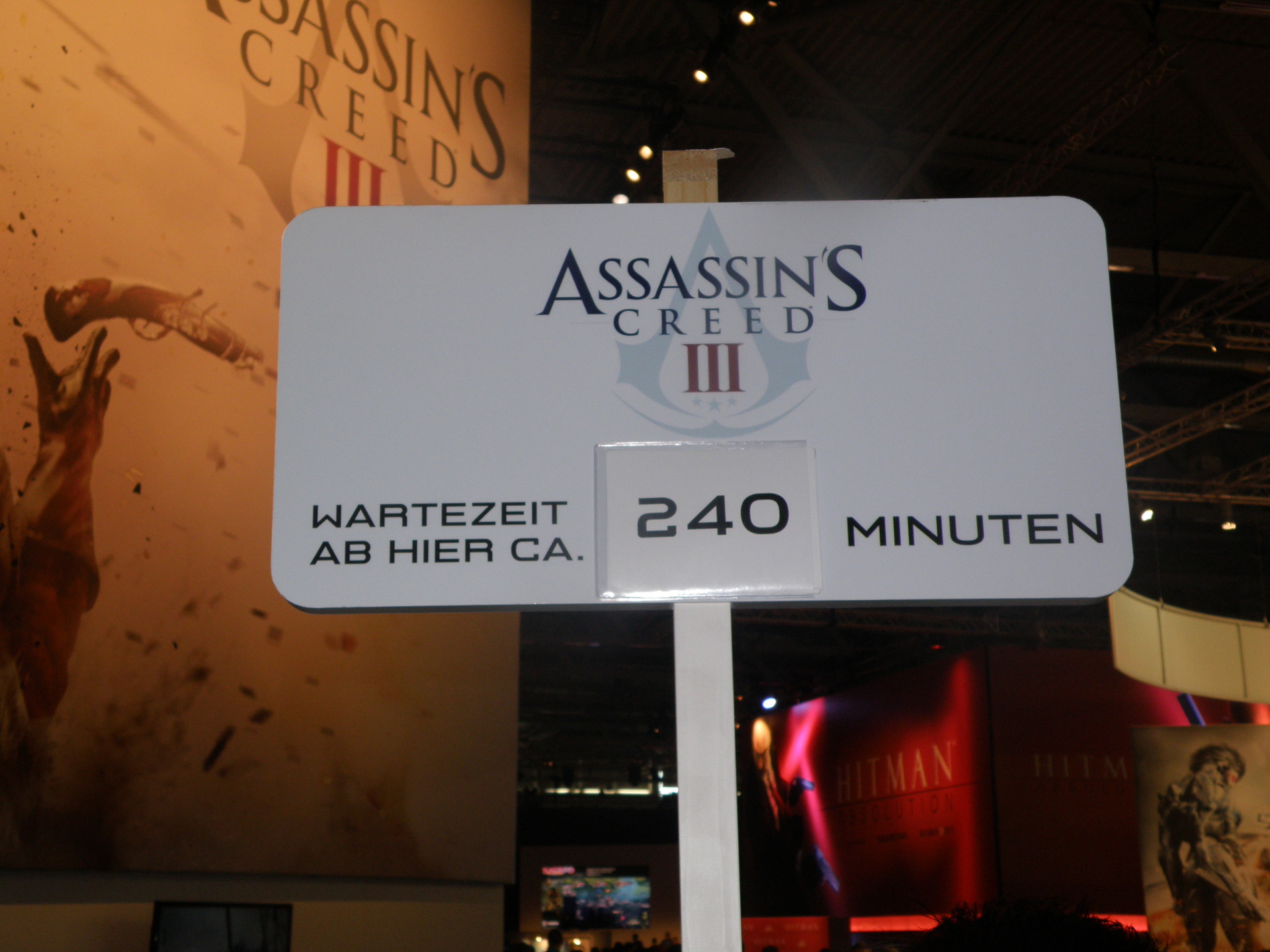 assassin's creed 3 gamescom attente