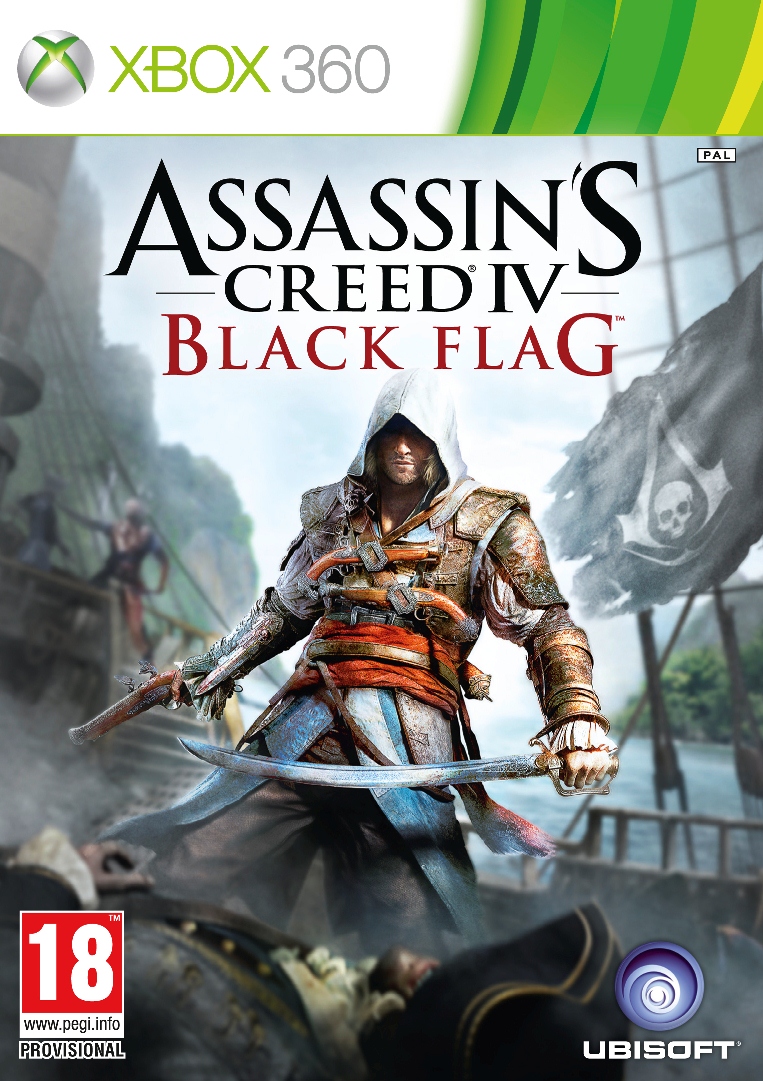 Assassin's Creed IV Black Flag jaquette 360