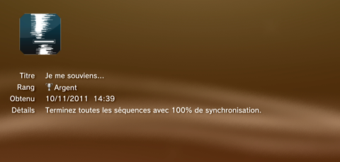 Assassin's creed revelations - Trophées - ARGENT 14
