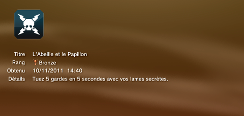 Assassin's creed revelations - Trophées - BRONZE 19