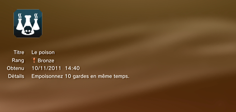 Assassin's creed revelations - Trophées - BRONZE 24