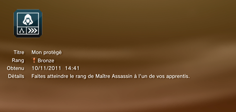 Assassin's creed revelations - Trophées - BRONZE 27
