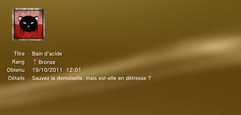 Batman Arkham City trophées BRONZE - 02