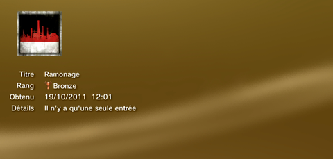 Batman Arkham City trophées BRONZE - 04