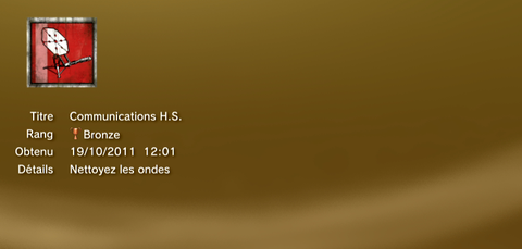 Batman Arkham City trophées BRONZE - 06