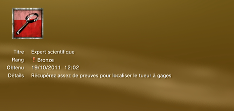Batman Arkham City trophées BRONZE - 10