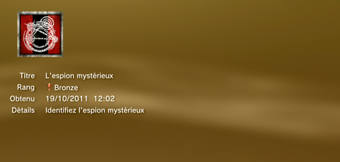 Batman Arkham City trophées BRONZE - 11
