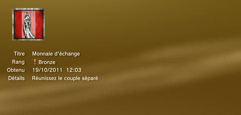 Batman Arkham City trophées BRONZE - 15