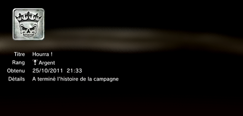 Battlefield 3 - Trophées - ARGENT 1