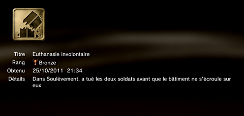 Battlefield 3 - Trophées - BRONZE 2