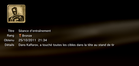 Battlefield 3 - Trophées - BRONZE 5
