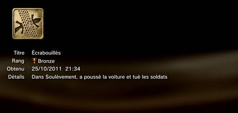 Battlefield 3 - Trophées - BRONZE 7
