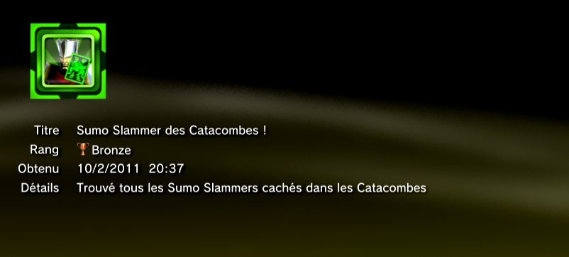 Ben 10 Ultimate Alien Cosmic Destruction Trophées BRONZE 24