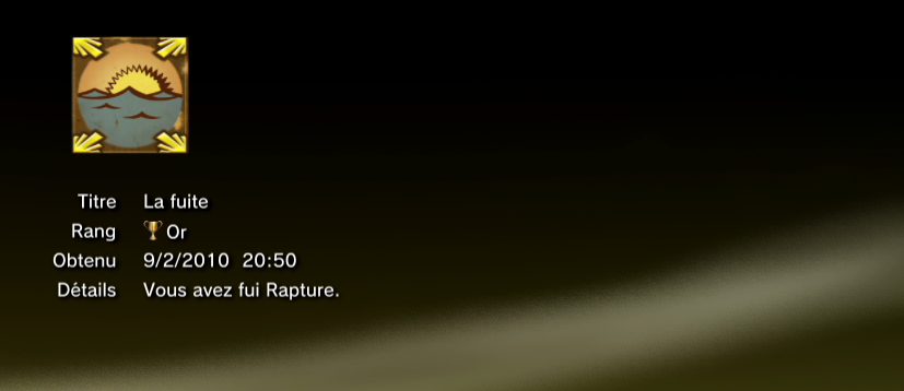 Bioshock 2 trophees caches 10