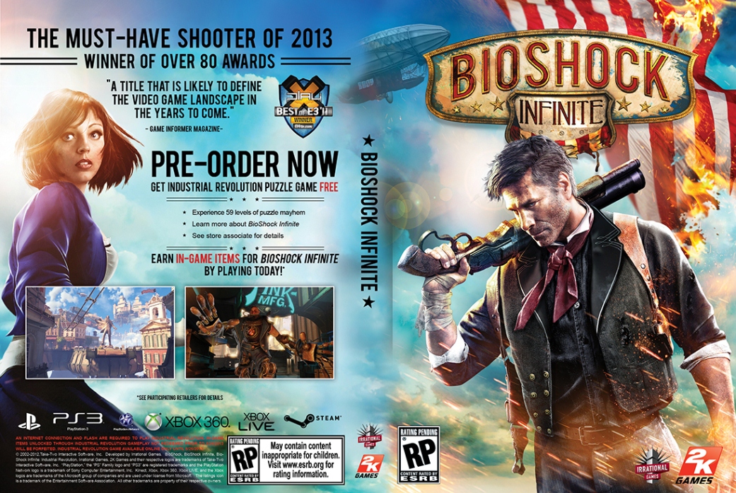BioShock Infinite jaquette complte
