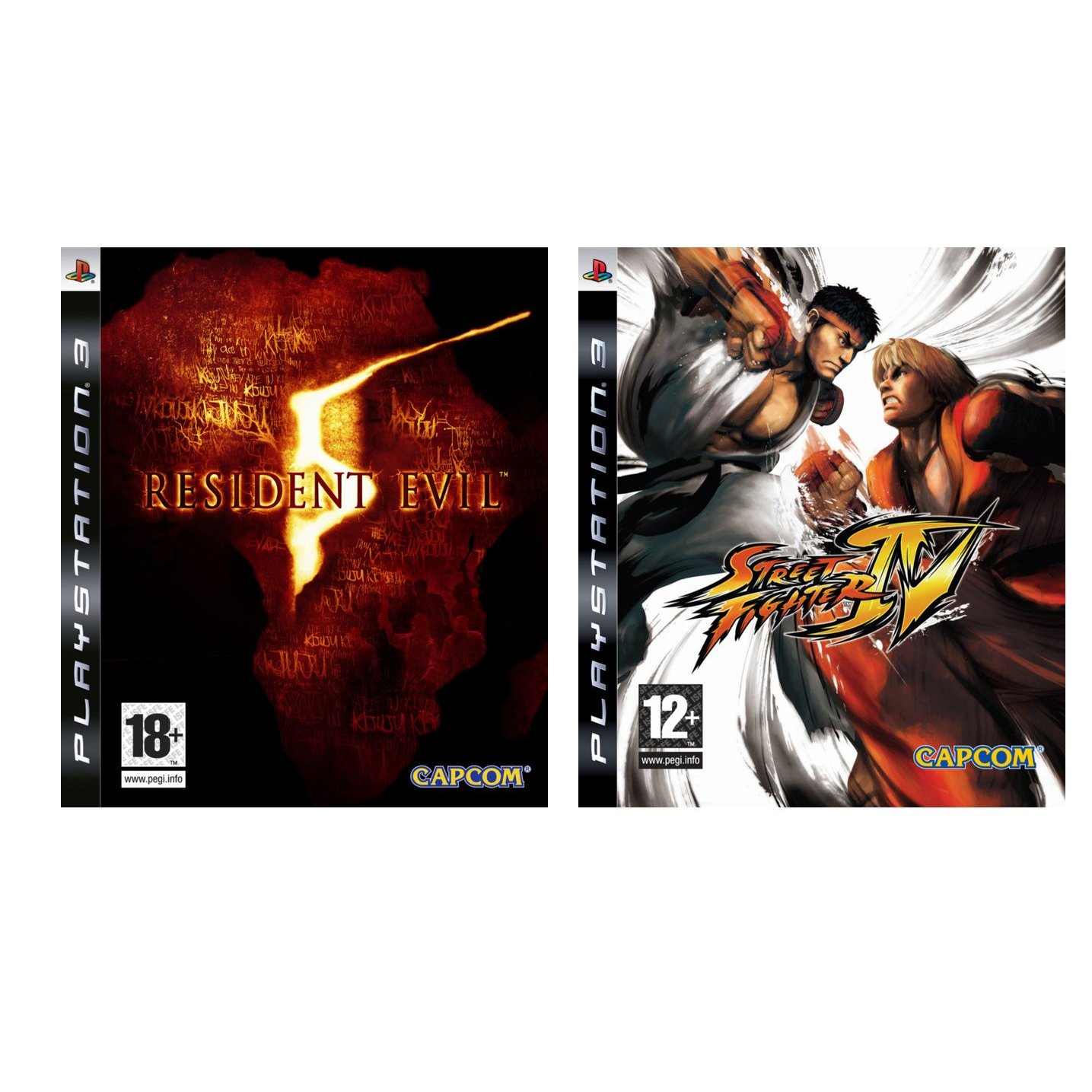 bipack street fighter 5 et resident evil 5