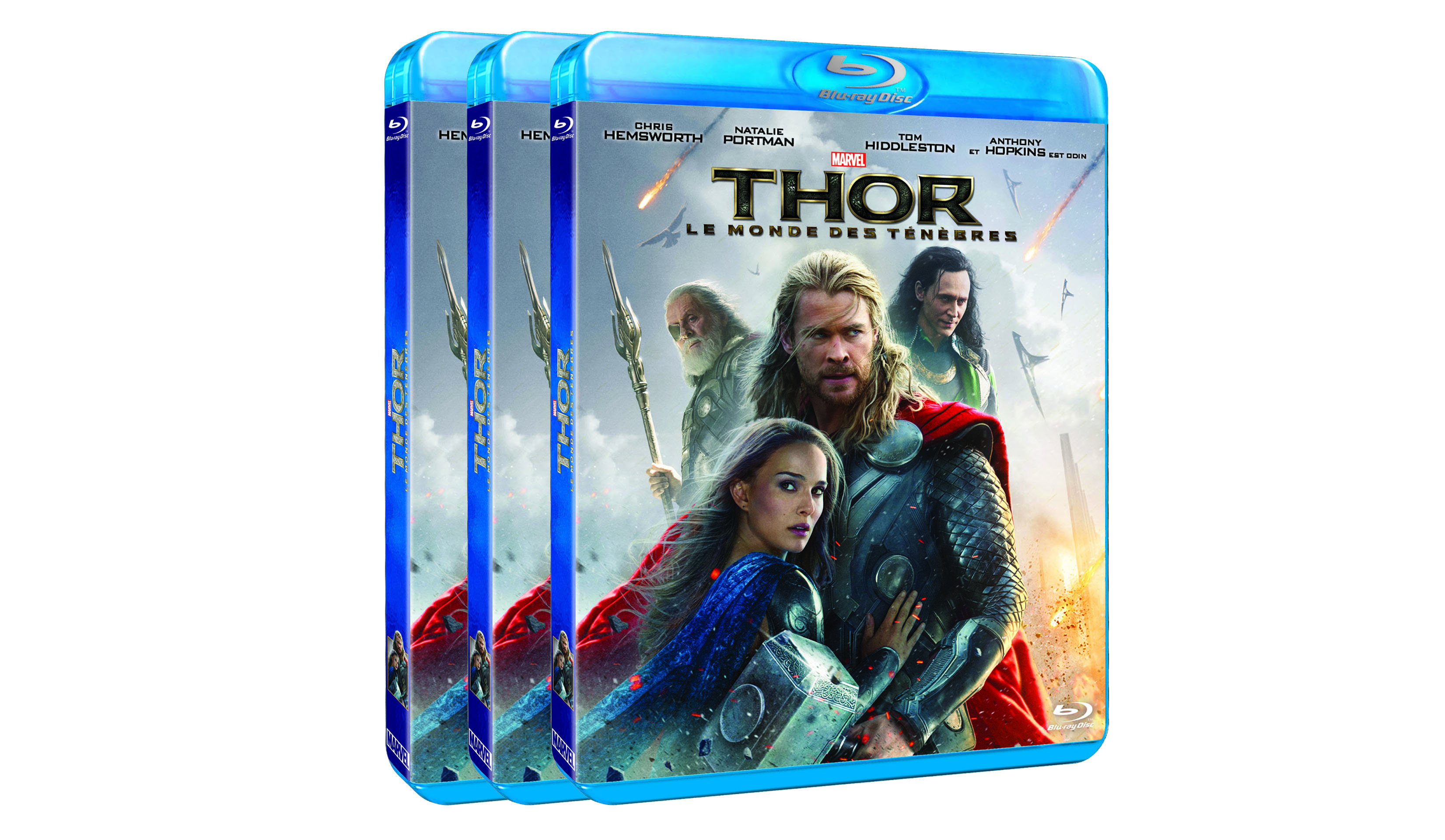 Blu-ray BR Thor  le monde des t&eacute;n&egrave;bres x 3