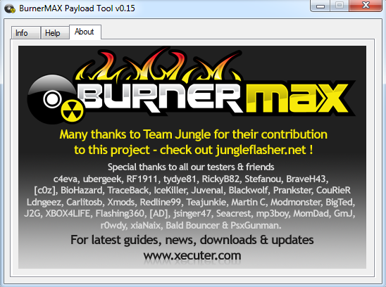 BurnerMAX capture image a propos