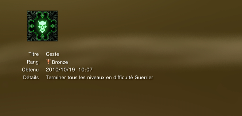 castlevania trophees BRONZE PS3 06