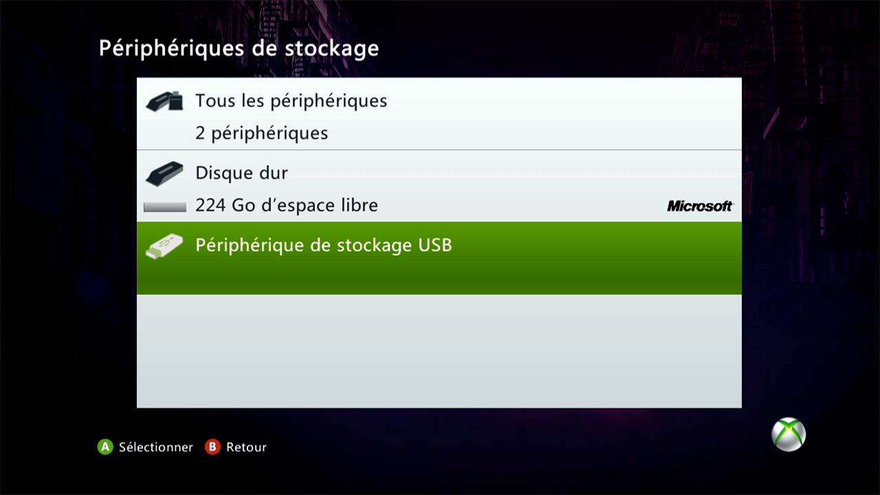 Configurer un périphérique de stockage 03
