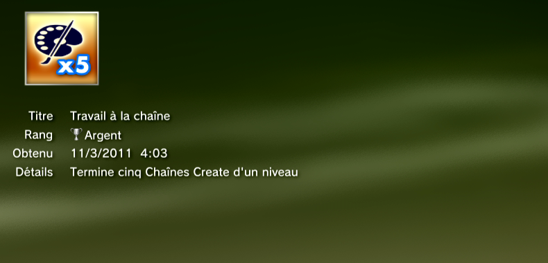 create trophées ARGENT    5