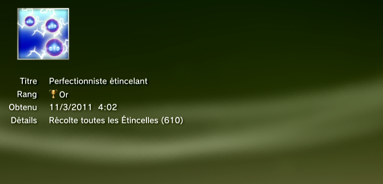 create trophées OR   2
