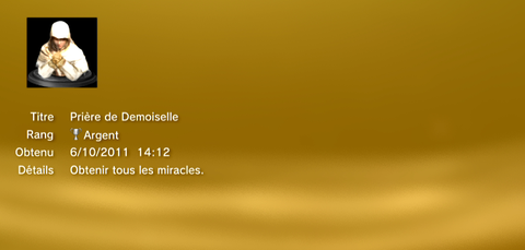 DARK SOULS trophées ARGENT  4
