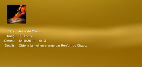 DARK SOULS trophées BRONZE 10