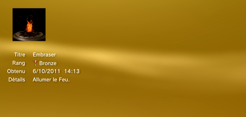 DARK SOULS trophées BRONZE 11