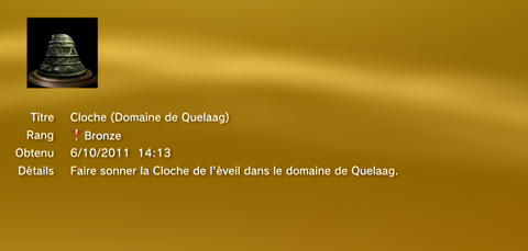 DARK SOULS trophées BRONZE 15