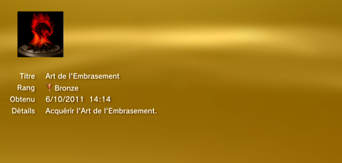 DARK SOULS trophées BRONZE 16
