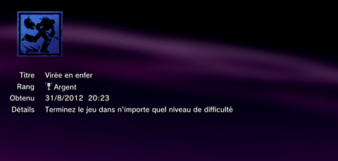 DarkSiders II - Trophées - ARGENT -  1